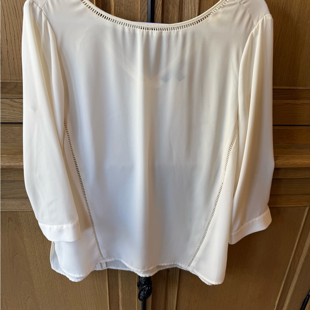 Banana Republic Cream Blouse